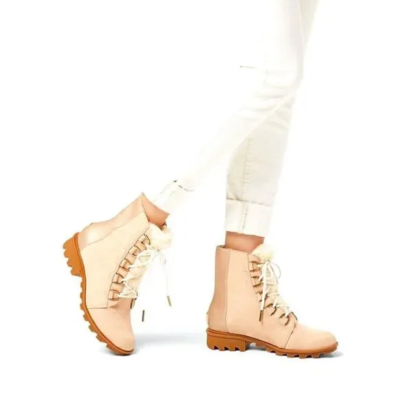 Sorel "Phoenix" Short Lace Lux Boot Sz 10 - Picture 1 of 11